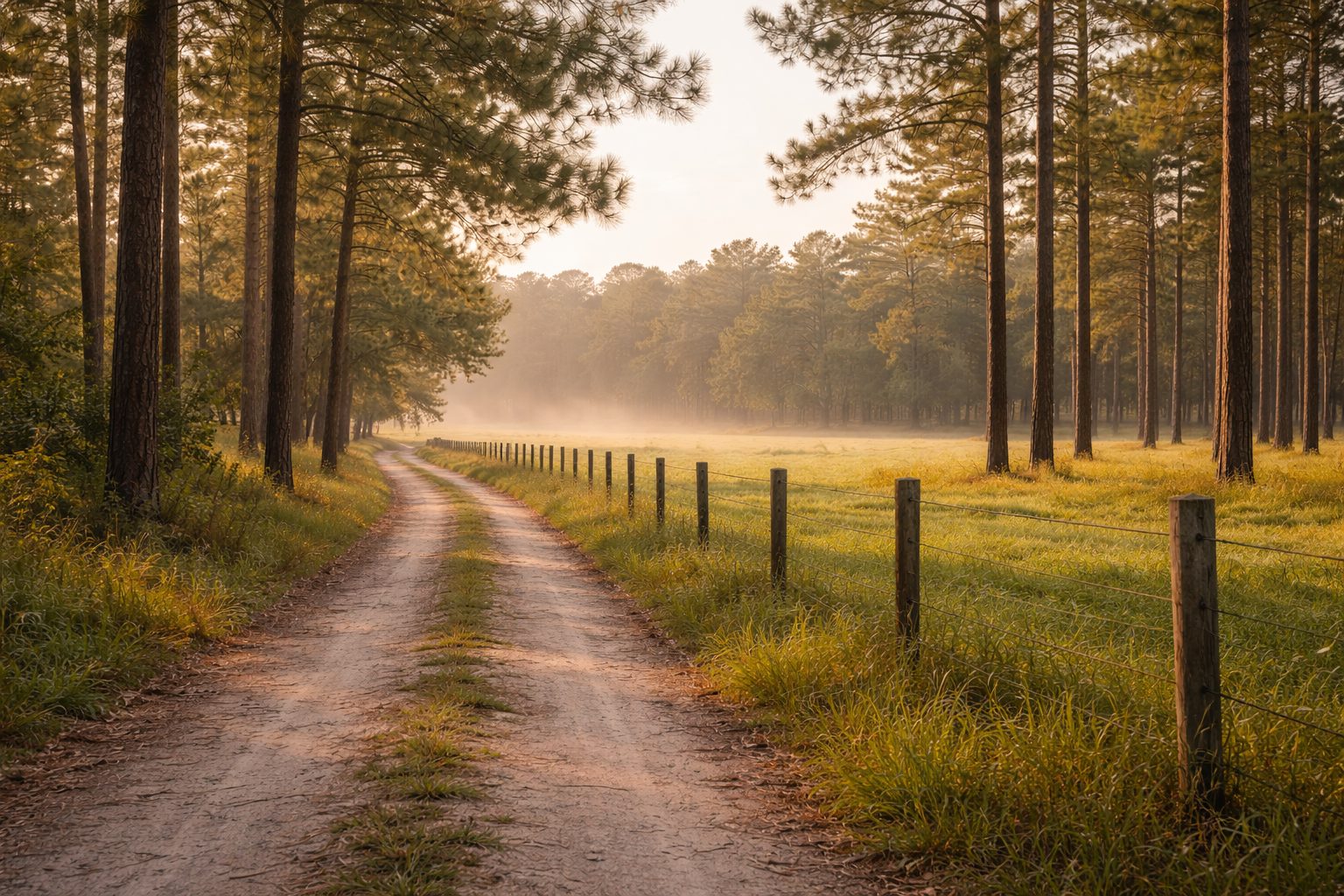 Country road in Crestview Florida representing homegrown real estate guidance