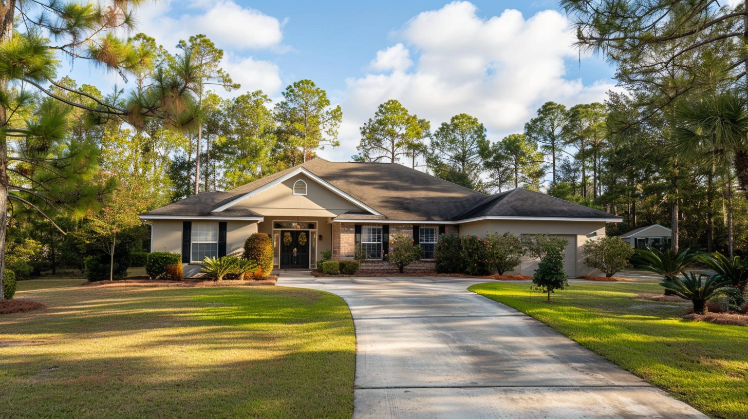 Crestview Florida home in quiet pine neighborhood